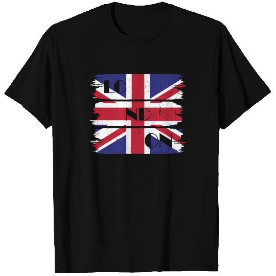 London Union Jack Vintage T Shirts