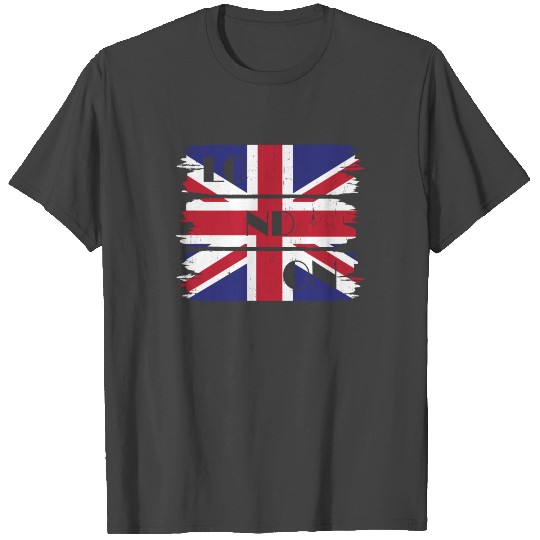 London Union Jack Vintage T Shirts