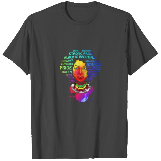 Black Queen T Shirtafro Educated Black Queen T Shi T Shirts