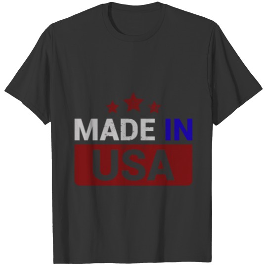 MADE IN USA retro T Shirts for men women WWM002