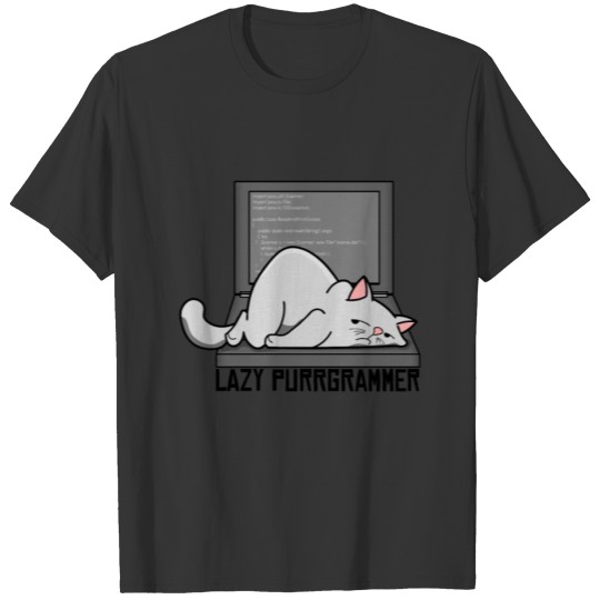 Siamese cat kitten programmer nerd gift T-shirt