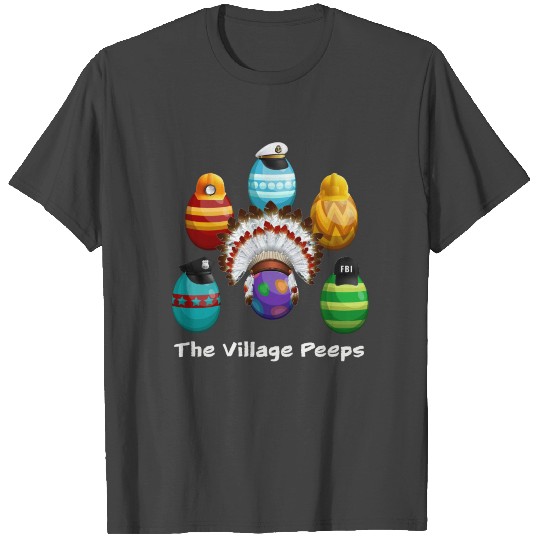 Funny Easter T Shirts Village Peeps Cute Chick T Shirts