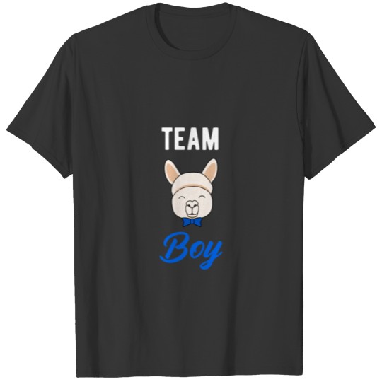 Team Boy Cute Alpaca T Shirts