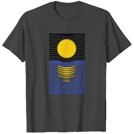 Full moon night T Shirts