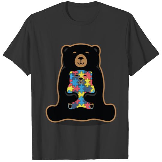 Mama Bear Autism Awareness Autism Superhero T-shirt