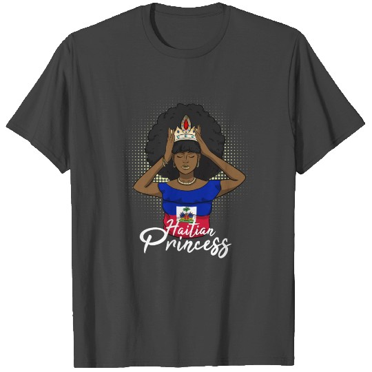 Haiti Haitian Proud Woman Princess I Gift Idea T Shirts