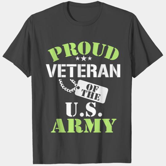 Proud Vet of the US Army, Veteran T Shirts
