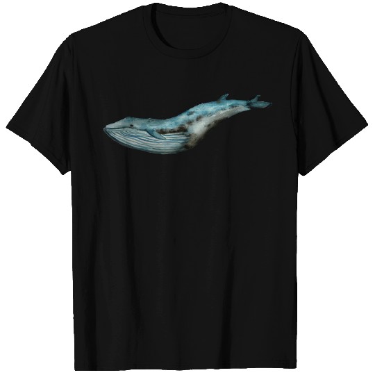 Watercolor hand painted whale T Shirts