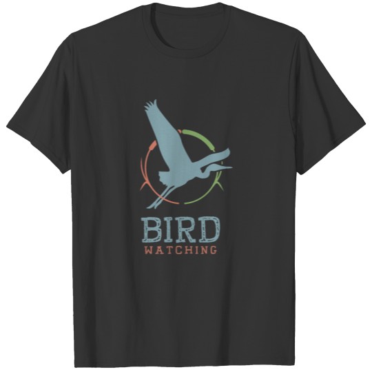 Bird Watching Logo T Shirts