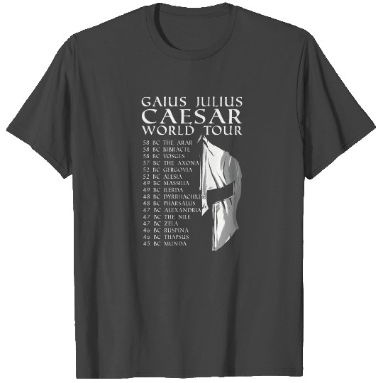 Ancient Rome - Gaius Julius Caesar World Tour T Shirts