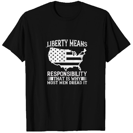 Independence Day Meaning od Liberty T Shirts