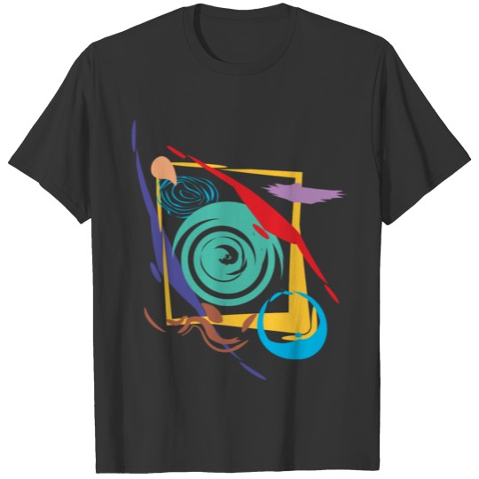 abstract painting T Shirts
