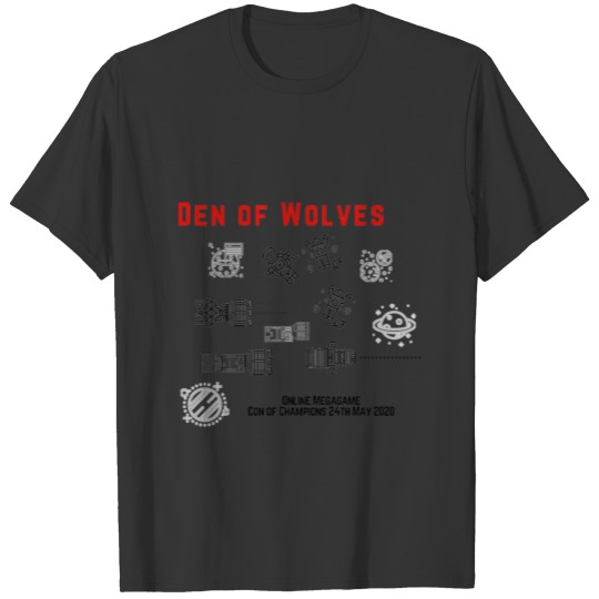 Den of Wolves funny dow May 24 Control by shirt T-shirt