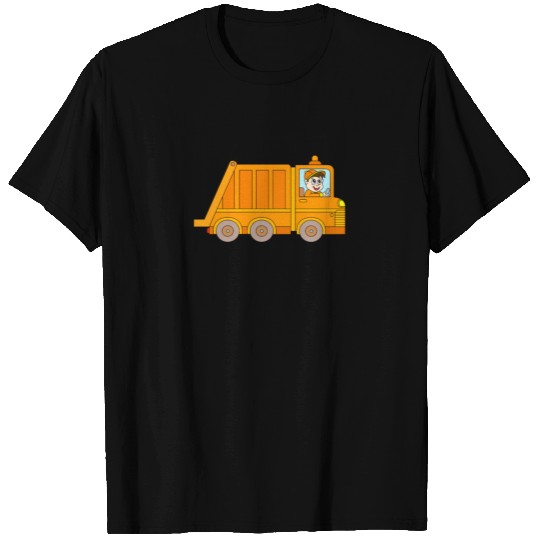 Garbage Trash Truck for Kids T Shirts