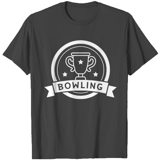 Bowling Ball Skittles Pin Gift Club Strike T Shirts