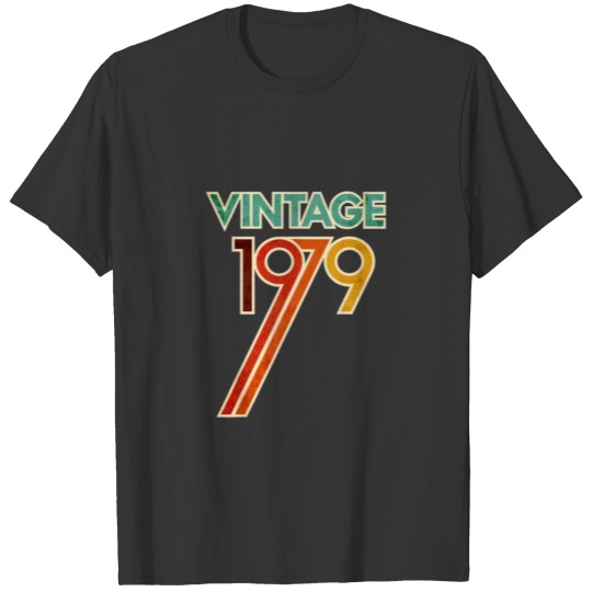 Vintage 1979 Classic 40th Birthday Gift T Shirts
