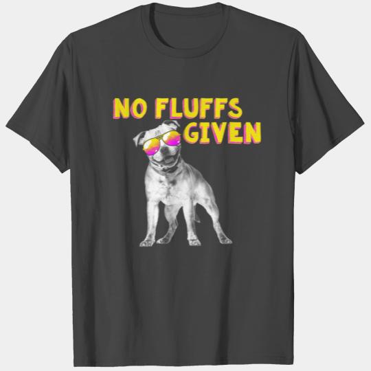 Funny Pomeranian - No Fluffs Given - Dog Humor T-S T Shirts