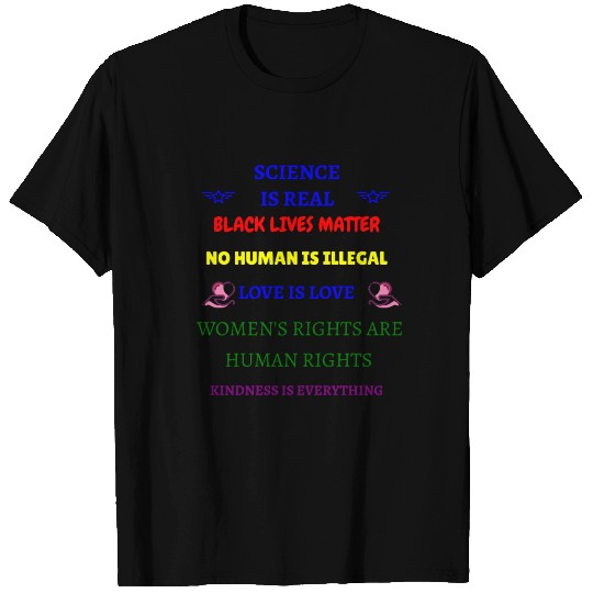 science is real love is love T Shirts