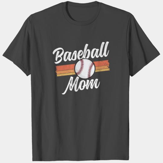 Mom Baseball T Shirts Mother's Day Gift For Her Mama