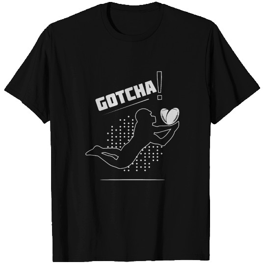 Gotcha Football Theme T Shirts