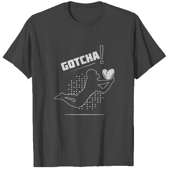 Gotcha Football Theme T Shirts