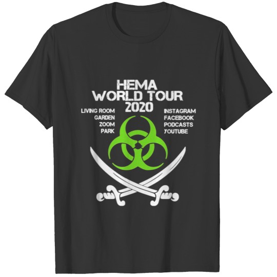 HEMA 2020 World Tour Pandemic Green 10 T Shirts