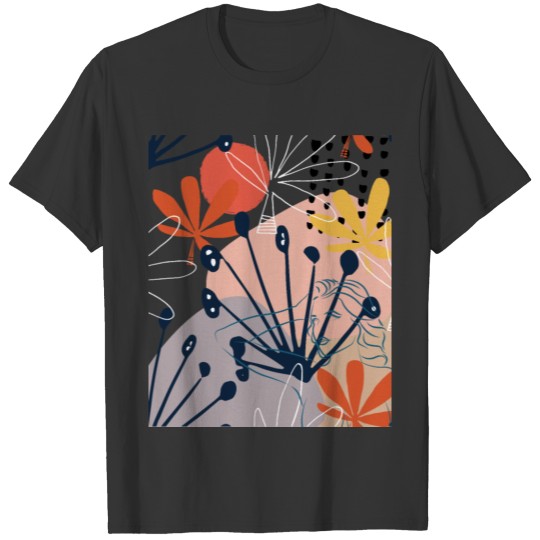 tropical abstract colletion T Shirts