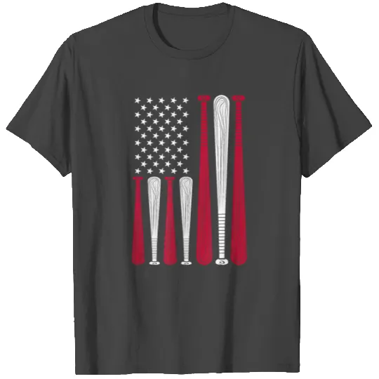 American Flag Baseball T Shirts 4th Of July Gift