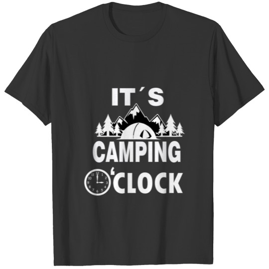 Camping Camping Campfire Nature Wilderness T Shirts
