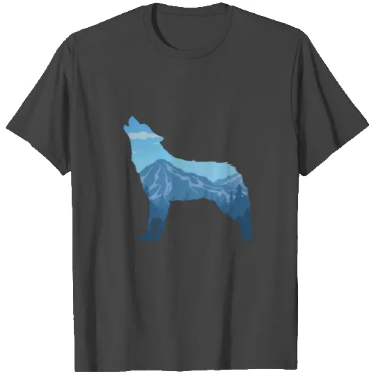 Wolf Howl - Mountain Wolf Pack Animal Lover Gift T Shirts