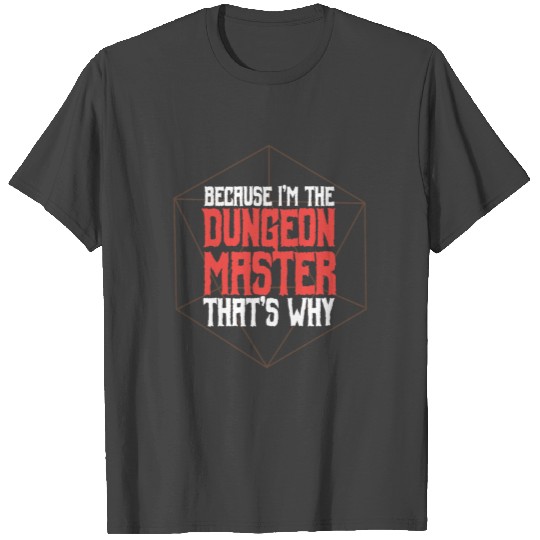 Dungeon Master Pen & Paper T Shirts