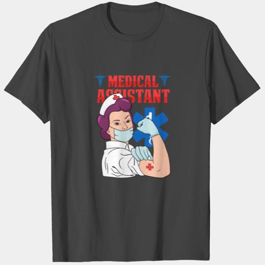 Cma Rosie The Riveter Medical Assistant Gift Idea T Shirts