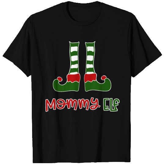 Mommy Elf - Christmas T Shirts