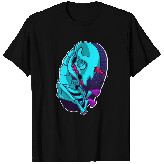 Baby Unicorn Skeleton T Shirts