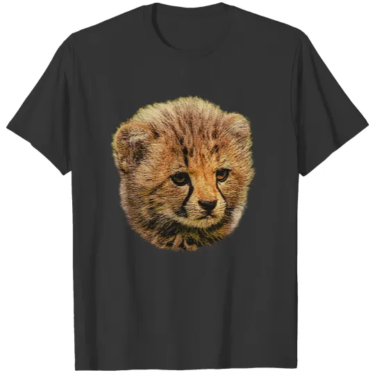Cheetah baby, baby animal, cute baby animals girls T Shirts