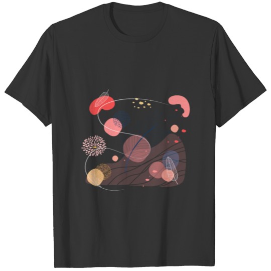 Tropical abstract painting T Shirts.