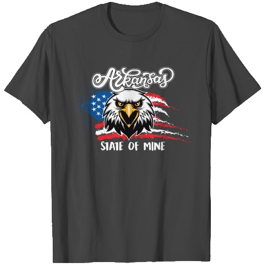 Arkansas State Eagle America Gift Idea USA Pride T Shirts
