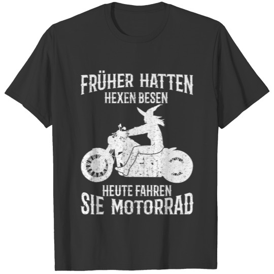 Hexen fahren sie Motorrad T-shirt