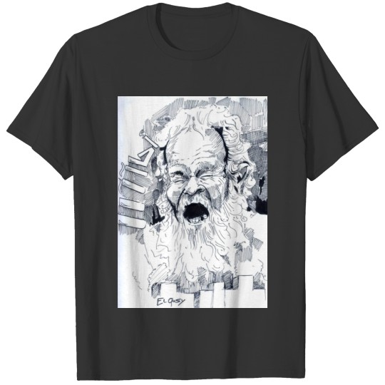 old man screem T Shirts
