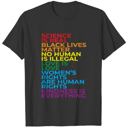 Science is Real T Shirts