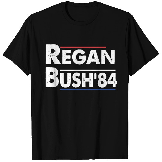 Reagan Bush 84 T Shirts - Ronald Reagan T Shirts - Bush