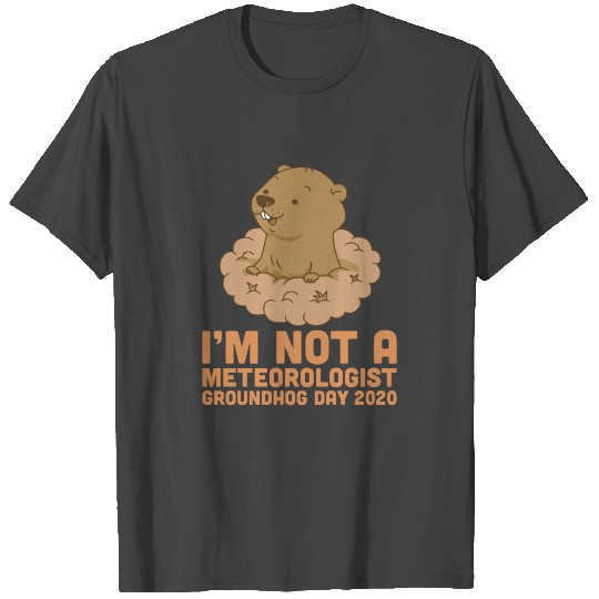 I'm Not A Meteorologist Groundhog Day 2020 Design T Shirts