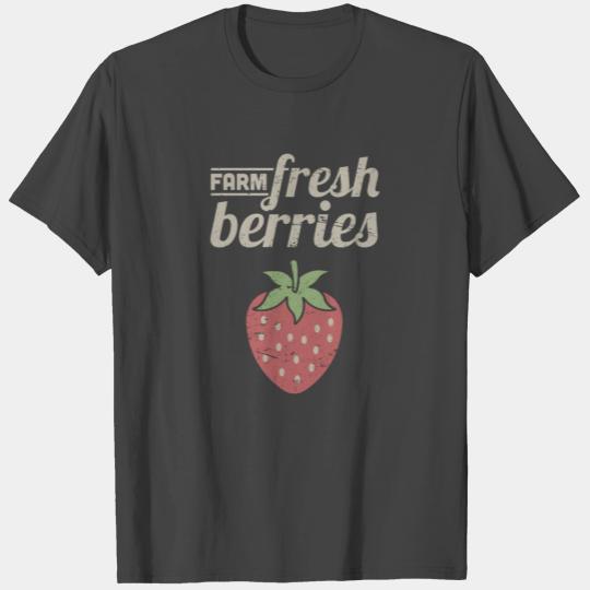 Funny Strawberry Farm / Strawberry Farming T Shirts