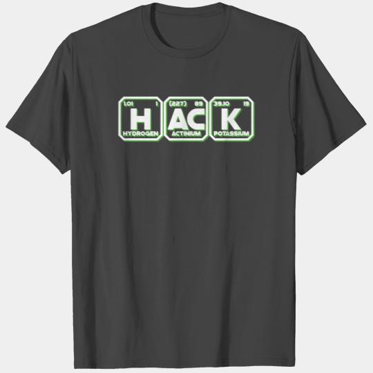 hacker hacker programmer computer scientist t-shir T Shirts