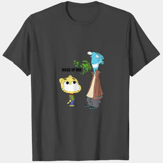 GUMBALL AND ED EDD AND EDDIE MASK UP T Shirts