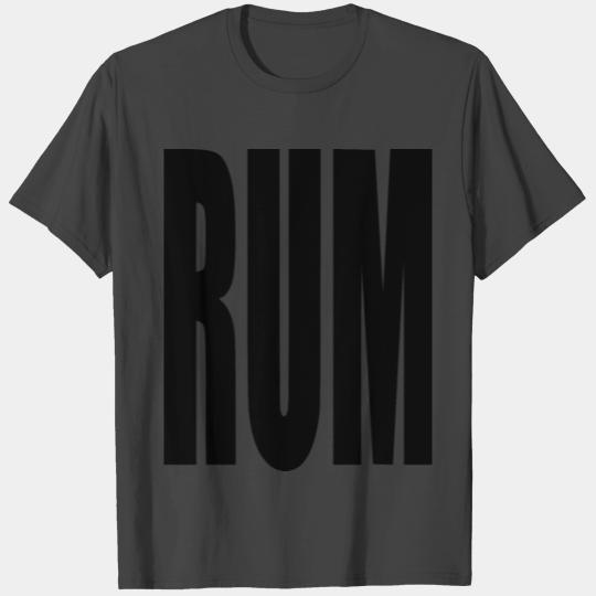 2reborn RUM Alkohol Alcohol Party Nightlife bl T Shirts