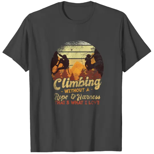 Bouldering Rock Climbing Bouldern T Shirts