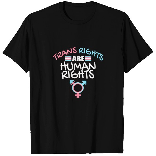 Trans Rights Are Human Rights T Shirts LGBTQ T Shirts
