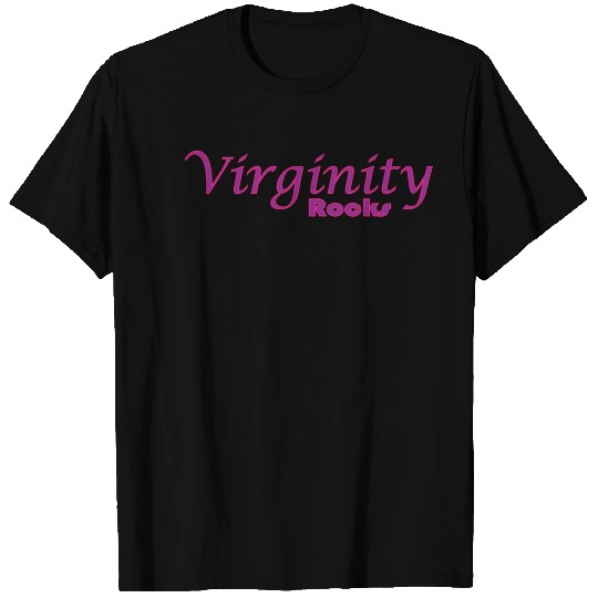 Virginity rocks T Shirts