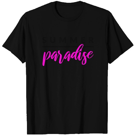 SUMMER paradise T Shirts